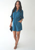 The Vicki Romper - Cy Teal dubai outfit dress brunch fashion mums