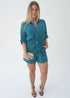 The Vicki Romper - Cy Teal dubai outfit dress brunch fashion mums