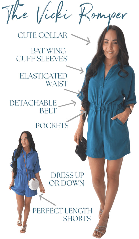 The Vicki Romper - TEMPLATE dubai outfit dress brunch fashion mums