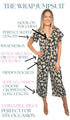 The Wrap Jumpsuit - Emerald Leopard dubai outfit dress brunch fashion mums