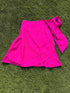 Hot Pink Mini Wrap Skirts - FLASH SALE! dubai outfit dress brunch fashion mums