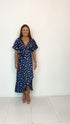 The Maxi Wrap Dress - Starry Nights