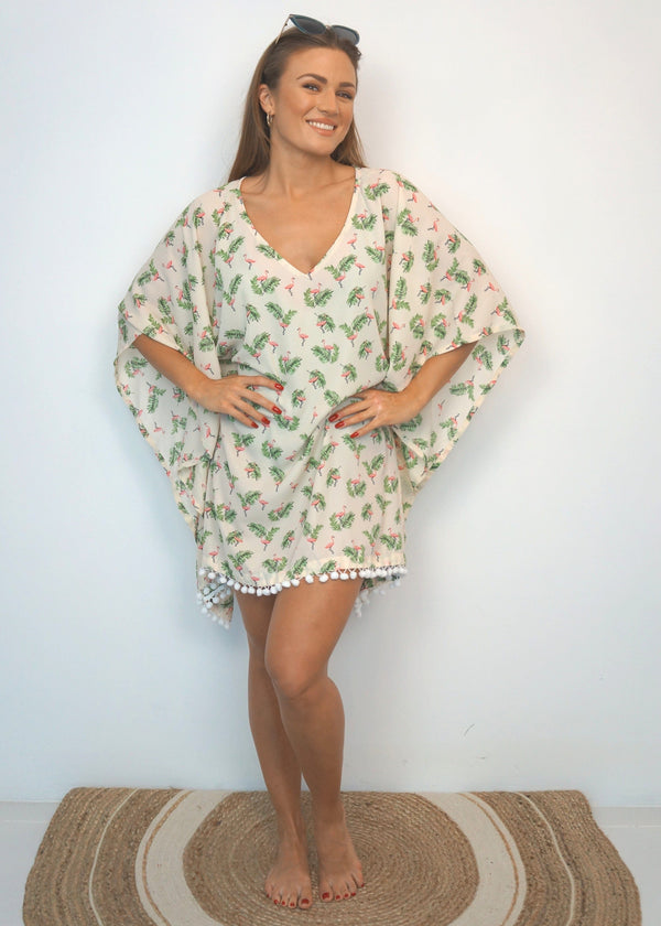 Beach Kaftan The Beach Kaftan - Flamingo Falls dubai outfit dress brunch fashion mums