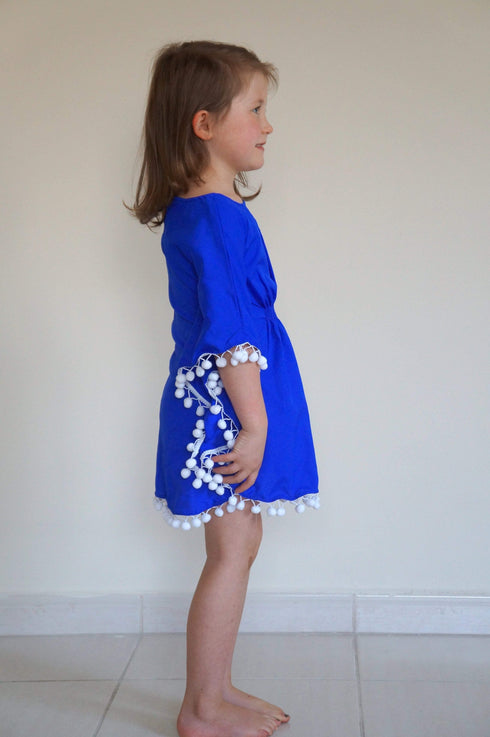 Beach Kaftan The Little Kaftan - Royal Blue... dubai outfit dress brunch fashion mums