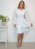Dress The Dream Dress - Embroidered White dubai outfit dress brunch fashion mums