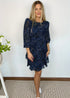 Dress The Dream Dress - Navy Confetti dubai outfit dress brunch fashion mums