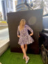 Dress The French Dress - Cobalt Gold Leopard dubai outfit dress brunch fashion mums