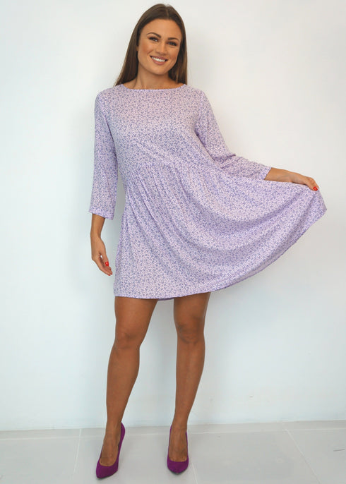 Dress The French Dress - Ditsy Lavender... dubai outfit dress brunch fashion mums