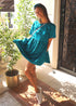 Dress The French Dress | Summer Teal dubai outfit dress brunch fashion mums