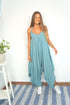 Dress The Harem Jumpsuit - Slate Khaki dubai outfit dress brunch fashion mums