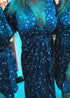 Dress The Maxi Wrap Dress - Indigo Snowflakes dubai outfit dress brunch fashion mums