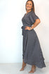 Dress The Maxi Wrap Dress - Midnight Blush dubai outfit dress brunch fashion mums