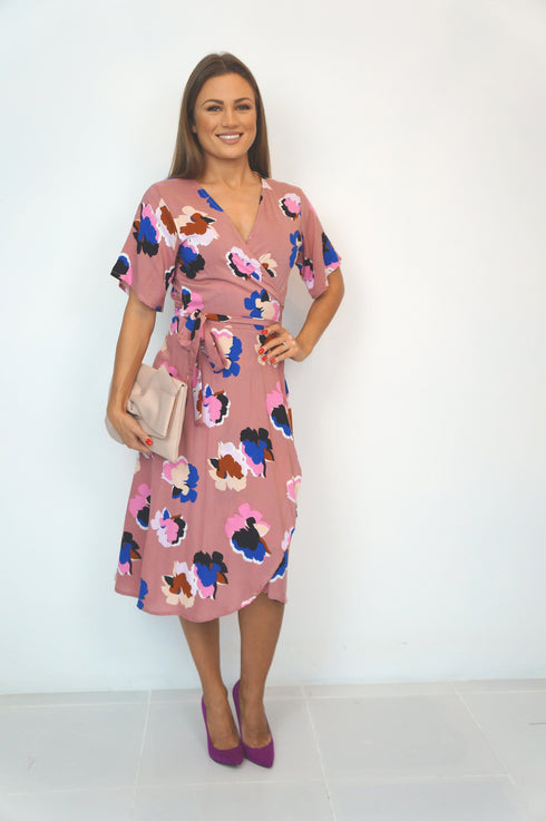 Dress The Maxi Wrap Dress - Painted Summer... dubai outfit dress brunch fashion mums