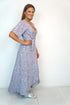 Dress The Maxi Wrap Dress - Pastel Leopard dubai outfit dress brunch fashion mums