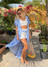 Dress The Maxi Wrap Dress - Santorini Diamonds dubai outfit dress brunch fashion mums