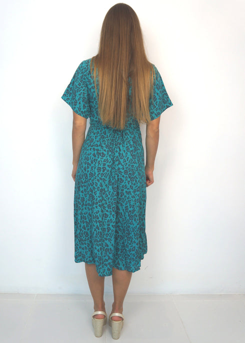 Dress The Midi Wrap Dress - Jade Jungle dubai outfit dress brunch fashion mums