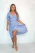 Dress The Midi Wrap Dress - Painted Riviera dubai outfit dress brunch fashion mums