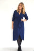 Dress The Midi Wrap Dress - Perfect Navy dubai outfit dress brunch fashion mums
