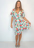 Dress The Midi Wrap Dress - Tropical Lemonade dubai outfit dress brunch fashion mums