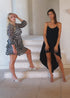 Dress The Strappy Cape Dress | Midnight Black dubai outfit dress brunch fashion mums