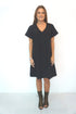 Dress The V Anywhere Dress - Midnight Black dubai outfit dress brunch fashion mums
