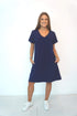 Dress The V Anywhere Dress - Perfect Navy dubai outfit dress brunch fashion mums
