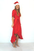 Dress The Wrap Dress - Christmas Mac Red dubai outfit dress brunch fashion mums