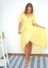 Dress The Wrap Dress - Lemonade Polka dubai outfit dress brunch fashion mums