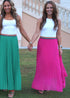 Skirt The Rainbow Pleated Skirt - Fuschia dubai outfit dress brunch fashion mums