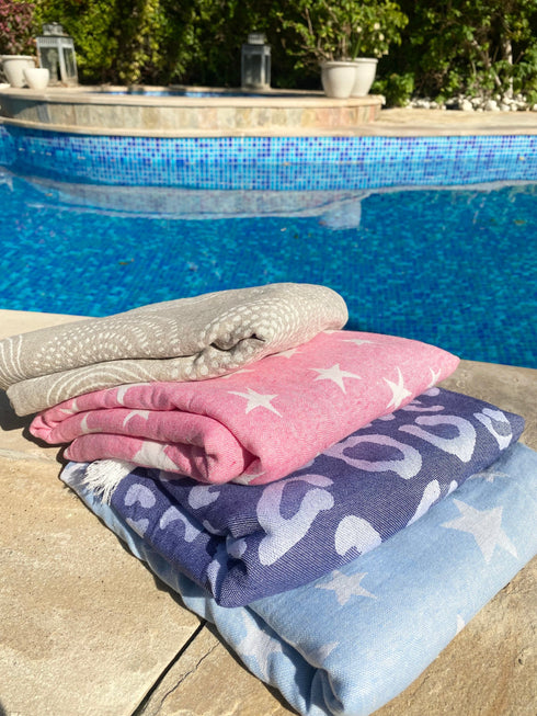 Summer Towels - Sand Circles dubai outfit dress brunch fashion mums