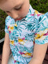 The Boy's Casual Shirt - Hibiscus Green dubai outfit dress brunch fashion mums