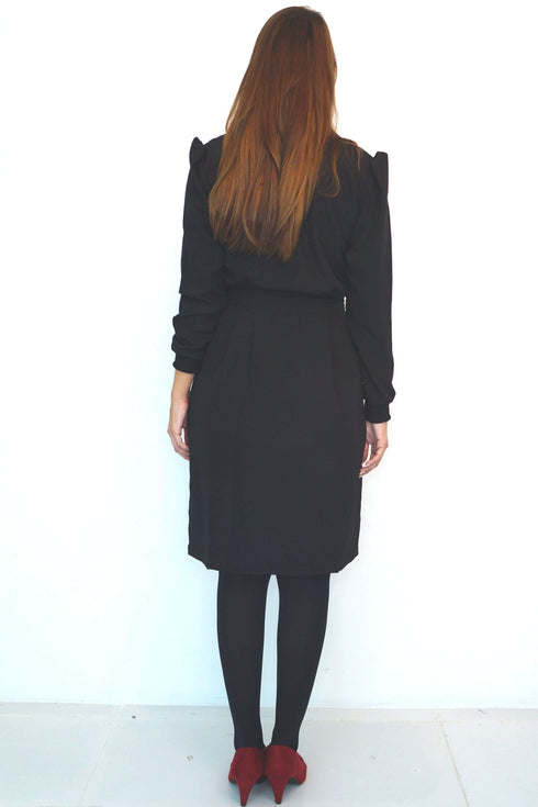 The Classic Dress - Midnight Black dubai outfit dress brunch fashion mums