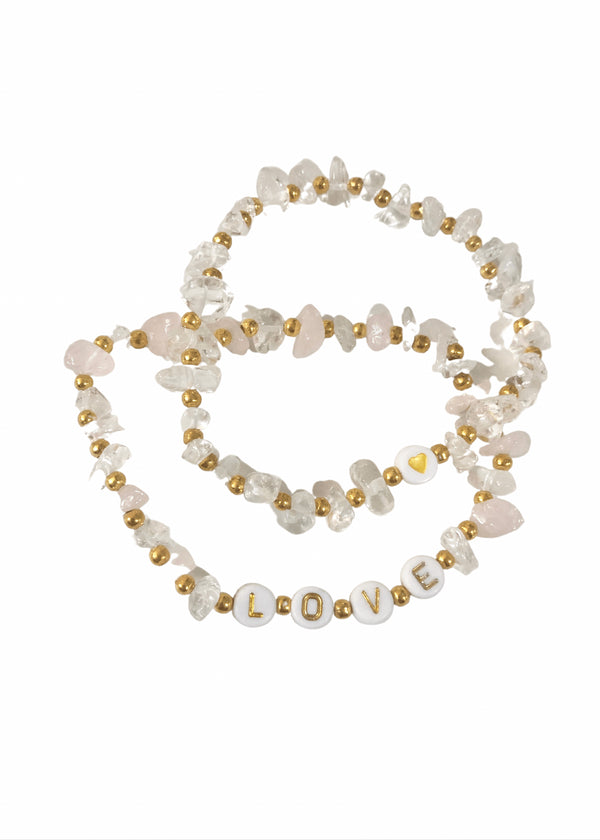 Fashion Jewelry 4 Pcs Crystal Bracelet Set Bohemian Design For Women V –  Visioner Shop Bag