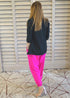 The Easy Trousers - Hot Pink dubai outfit dress brunch fashion mums