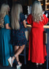 The Evening Dress - Christmas Mac Red dubai outfit dress brunch fashion mums