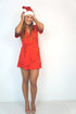 The Flirty Wrap Dress - Christmas Mac Red dubai outfit dress brunch fashion mums