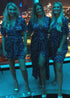 The Flirty Wrap Dress - Indigo Snowflakes dubai outfit dress brunch fashion mums