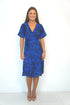 The Flirty Wrap Dress Midi - Royal Garden dubai outfit dress brunch fashion mums