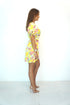 The Flirty Wrap Dress - Summer Yellow Floral dubai outfit dress brunch fashion mums