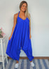 The Harem Jumpsuit - Royal Blue dubai outfit dress brunch fashion mums