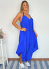 The Harem Jumpsuit - Royal Blue dubai outfit dress brunch fashion mums