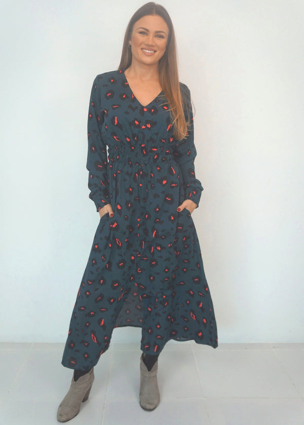 The Helen Dress - Forest Leopard dubai outfit dress brunch fashion mums