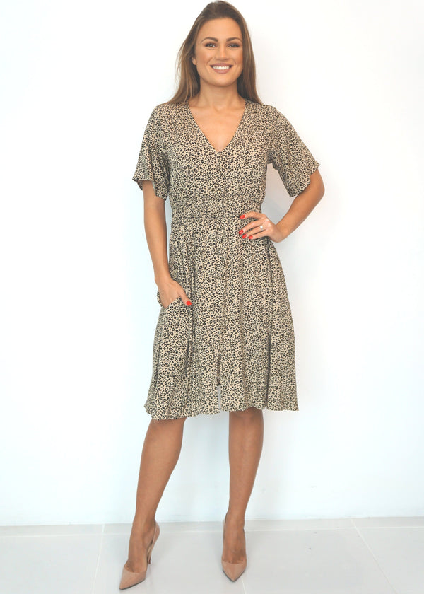 The Helen Dress - Leopard Shadow... dubai outfit dress brunch fashion mums