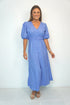 The Helen Dress - Liberty Blue dubai outfit dress brunch fashion mums