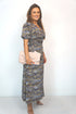The Helen Dress - Mosaic Sky... dubai outfit dress brunch fashion mums
