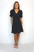 The Helen Dress Short - Midnight Black dubai outfit dress brunch fashion mums