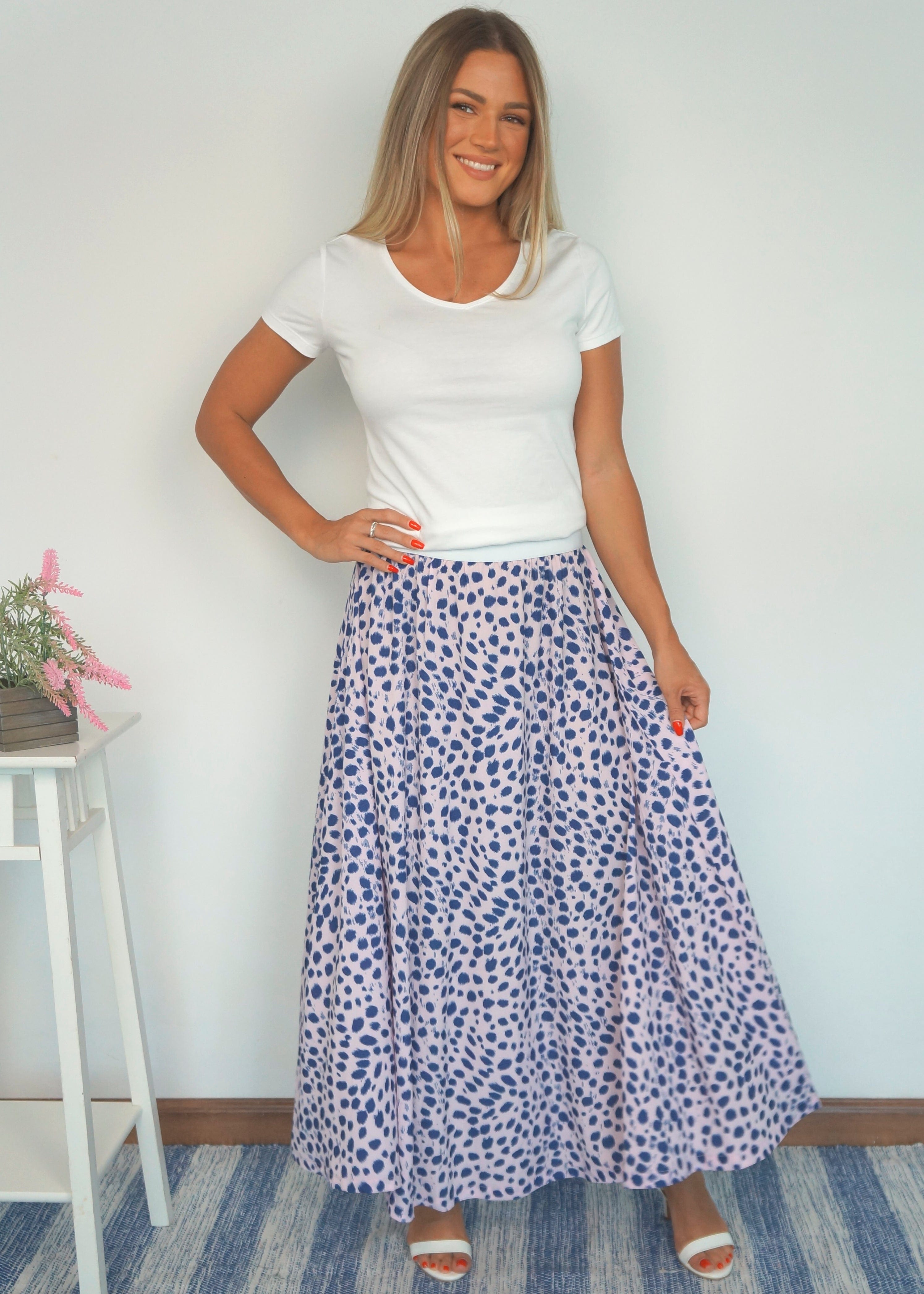 HAMPTONS Viscose Wrap Skirt Mini