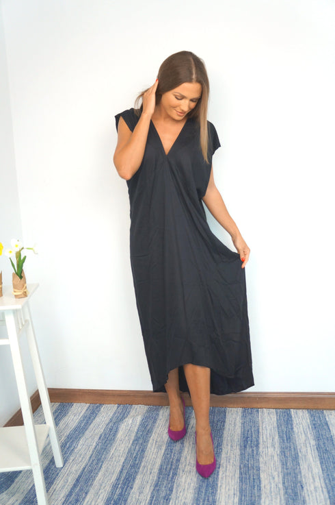 The Kate Dress - Midnight Black dubai outfit dress brunch fashion mums