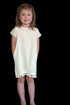 The Little Anywhere Dress - Pale Yellow White Pom-poms dubai outfit dress brunch fashion mums