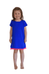 The Little Anywhere Dress - Royal Blue Neon Pink Pom-poms dubai outfit dress brunch fashion mums